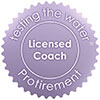 Protirement Licensed Coach Stamp